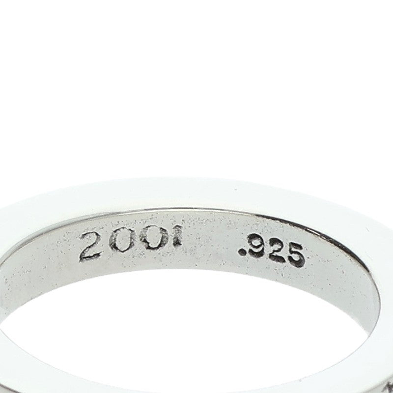 Chrome Hearts 3mm Spacer FUCKYOU Silver Ring Size ONE SIZE