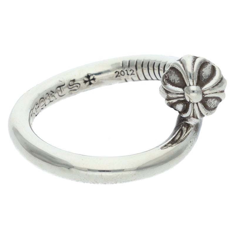Chrome Hearts NAIL CRSBALL Silver Ring Size US 7