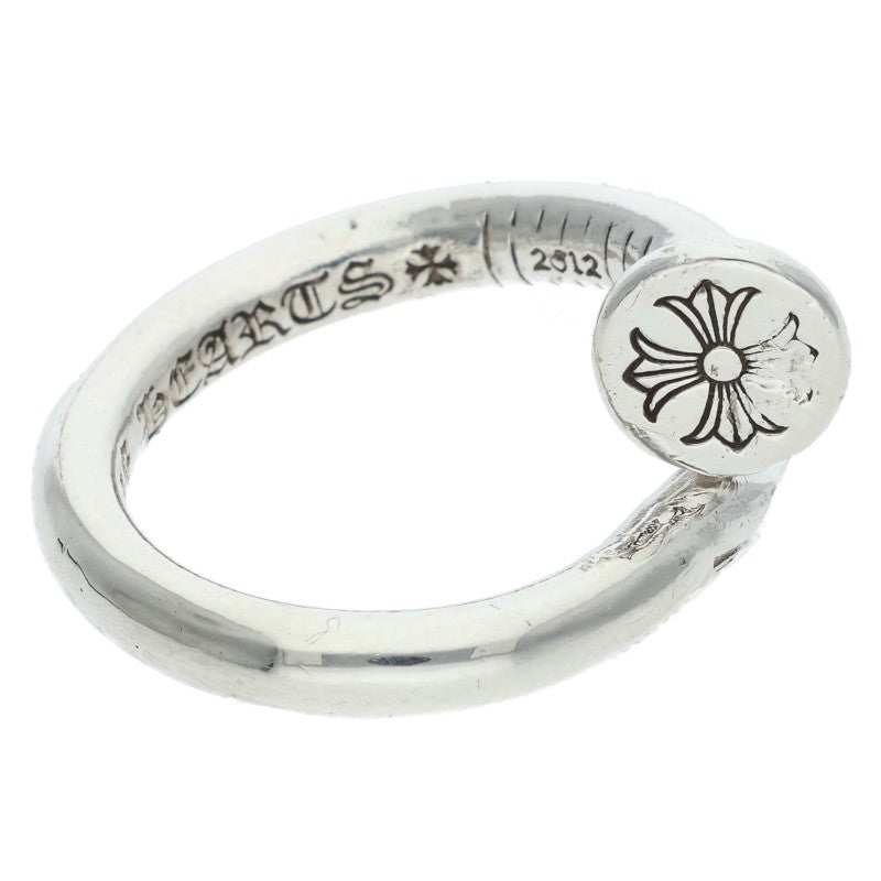 Chrome Hearts NAIL FLAT Silver Ring Size US 5.5