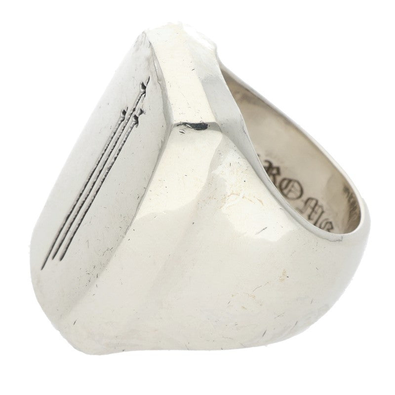 Chrome Hearts BIG PJ RS3 Cross Silver Ring Size ONE SIZE