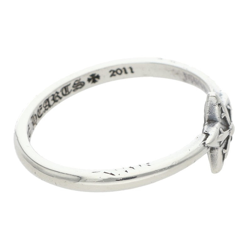 Chrome Hearts BUBBLGM STAR Silver Ring Size US 6