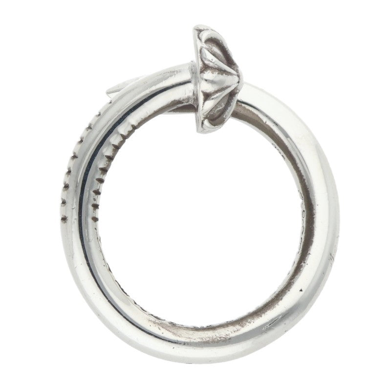 Chrome Hearts NAIL CRSBALL Ring 925 Silver Size US 5