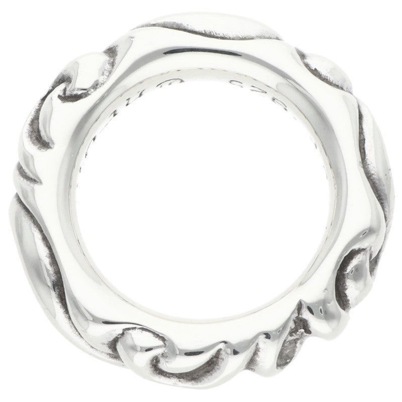 Chrome Hearts SCRL BAND Silver Ring Size ONE SIZE