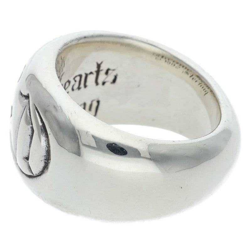Chrome Hearts SEAL STAMP Sterling Silver Ring Size ONE SIZE