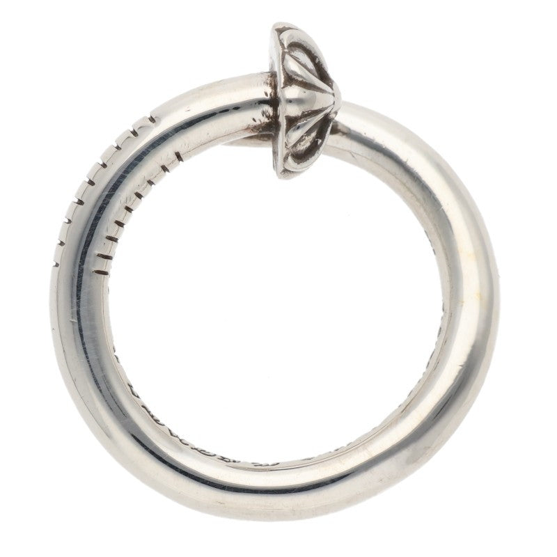 Chrome Hearts NAIL CRSBALL 925 Silver Ring Size ONE SIZE