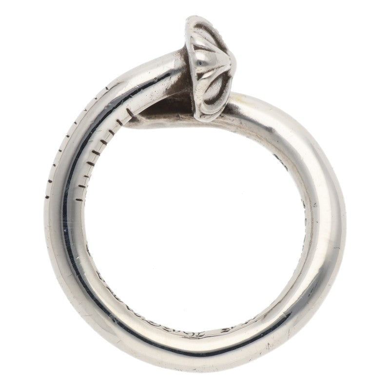 Chrome Hearts NAIL CRSBALL Silver Ring Size US 5.5