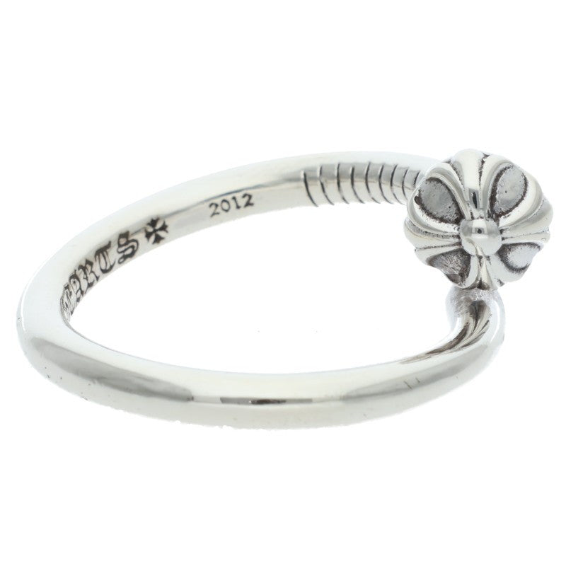 Chrome Hearts NAIL CRSBALL Silver Ring Size US 11.5