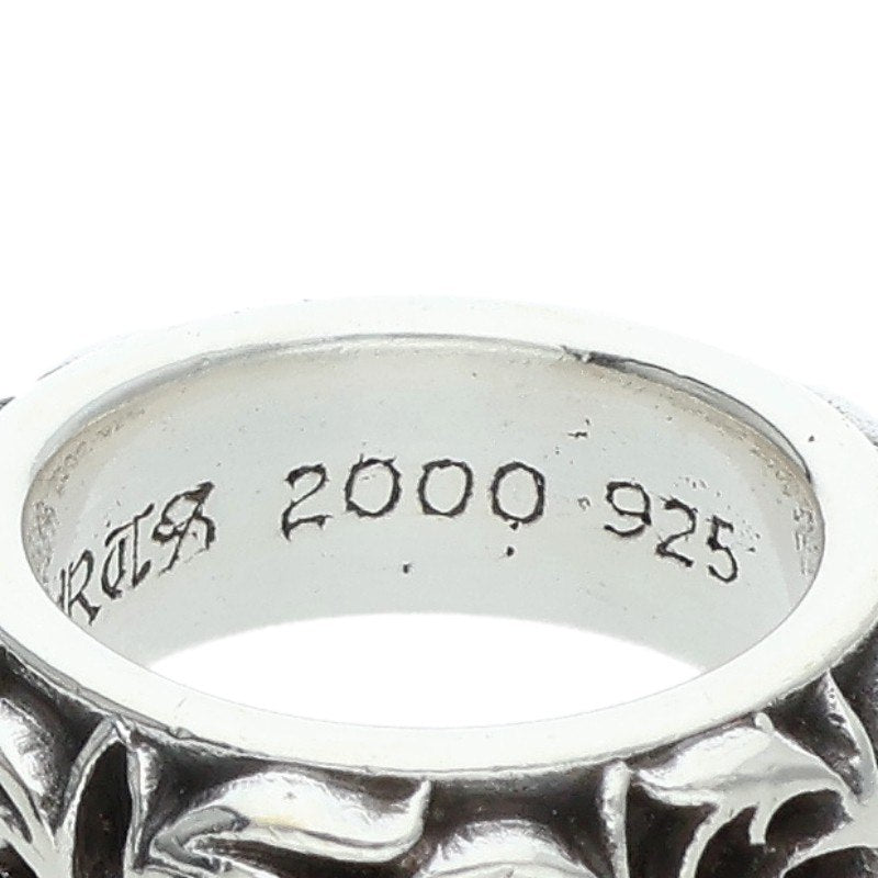 Chrome Hearts Eternity Vine Band Silver Ring Size US 5