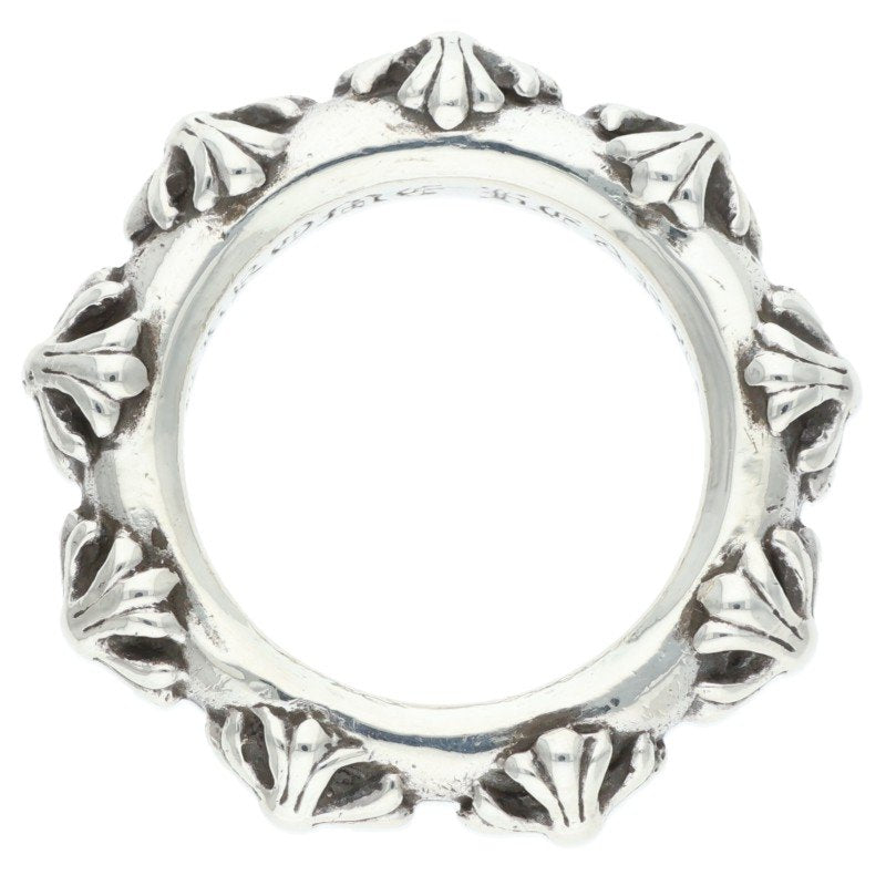 Chrome Hearts Cross Band Silver Ring Size ONE SIZE