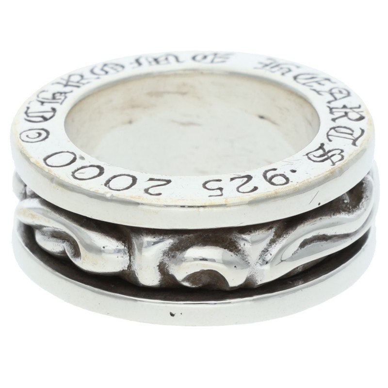 Chrome Hearts Spinner Scroll Silver Ring Size ONE SIZE