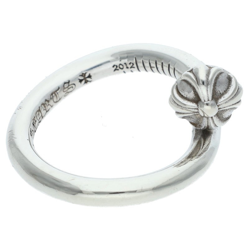 Chrome Hearts Nail Cross Ball Silver Ring Size ONE SIZE