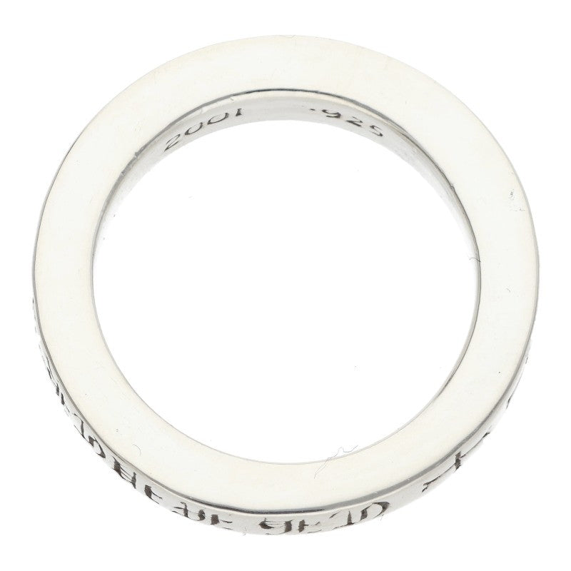 Chrome Hearts 3mm Spacer Fuck You Silver Ring Size ONE SIZE