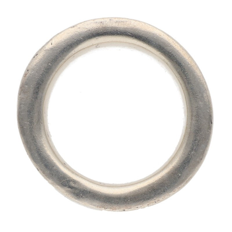 GABOR Holding R-2 Wide Cigar Band Silver Ring Size ONE SIZE