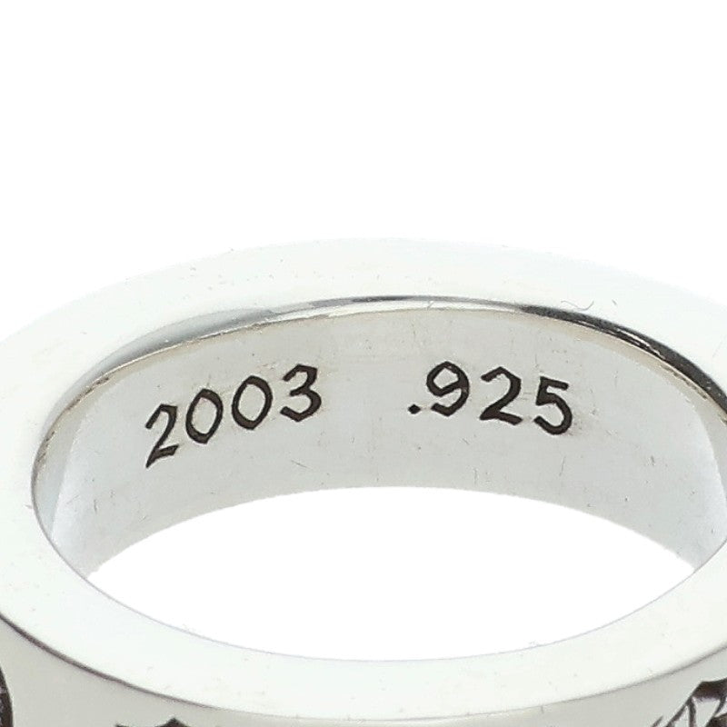 Chrome Hearts 6mm SPACER FOREVER Silver Ring Size ONE SIZE
