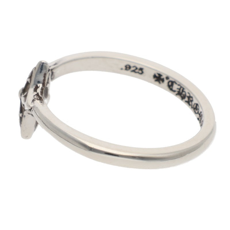 Chrome Hearts BUBBLGM STAR Silver Ring Size US 4