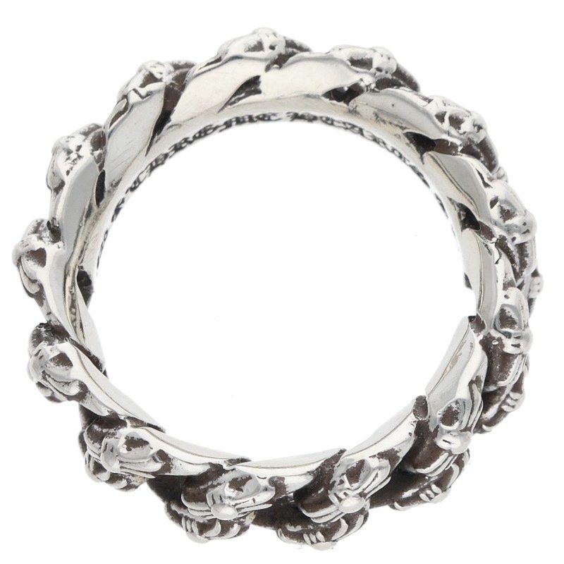 Chrome Hearts XTRA FANCY SML Silver Ring Size ONE SIZE