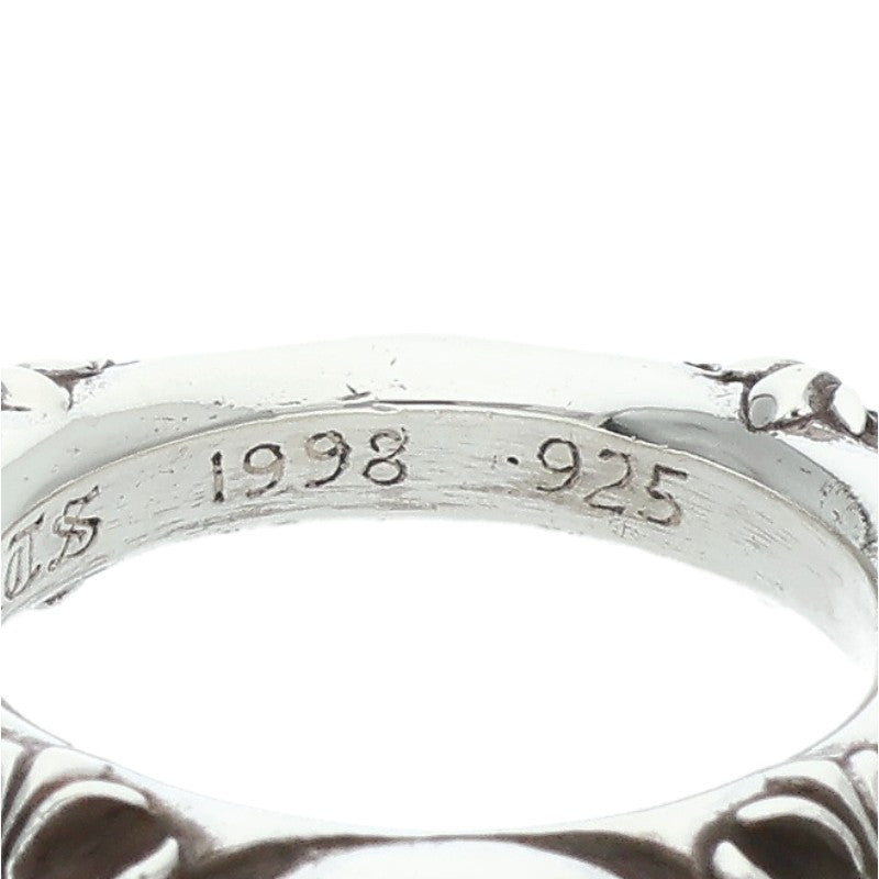 Chrome Hearts SBT Band Sterling Silver Ring Size JP 21.5