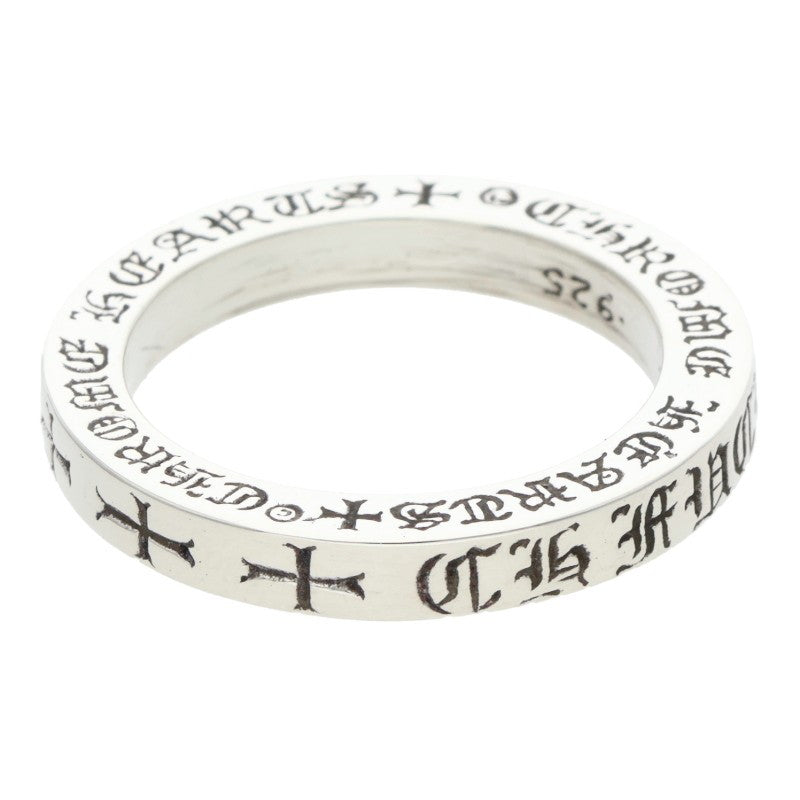 Chrome Hearts 3mm Spacer FUCKYOU Silver Ring Size ONE SIZE