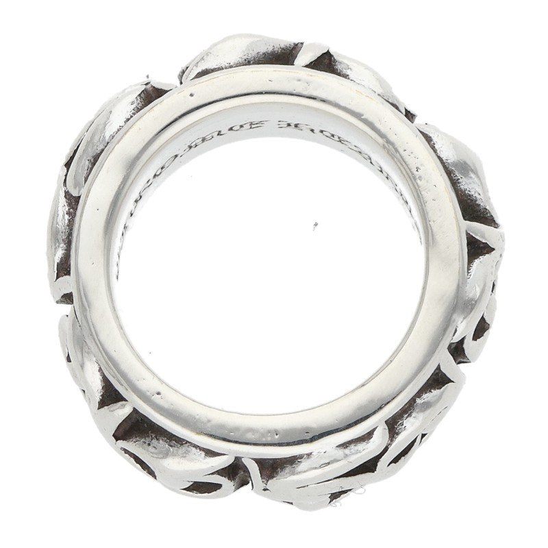 Chrome Hearts Eternity Vine Band Silver Ring Size US 3
