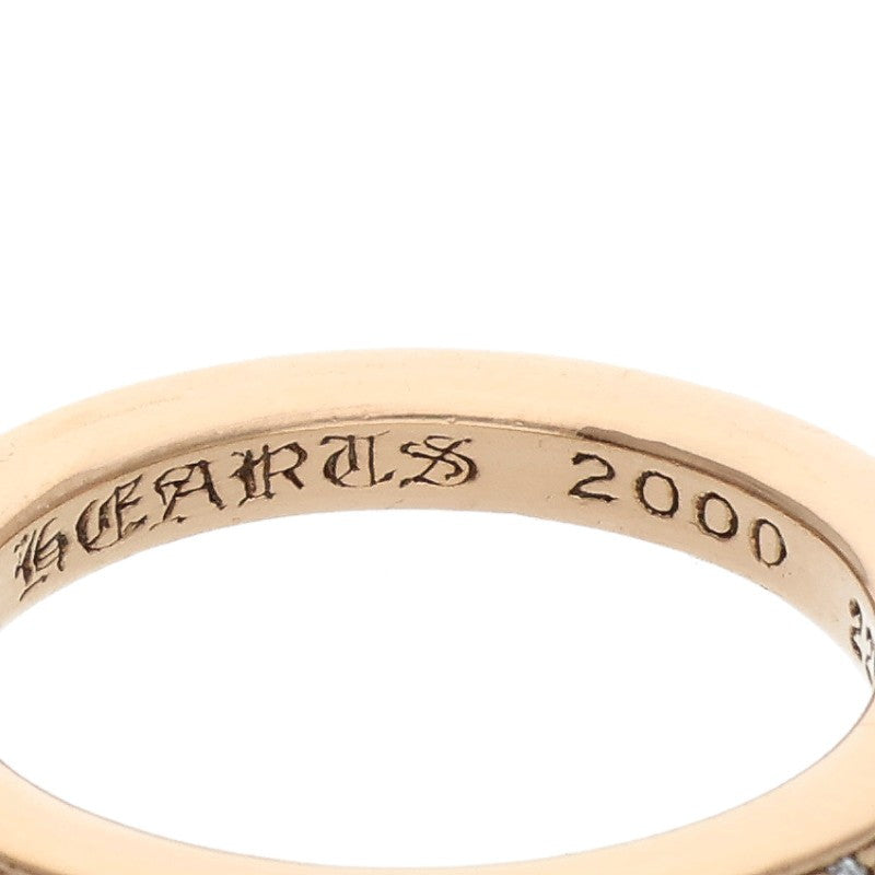 Chrome Hearts 22K TFL Pave Diamond Gold Ring Size ONE SIZE