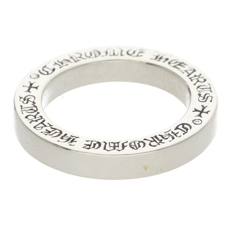 Chrome Hearts 3mm Spacer Plain Silver Ring Size US 4.5