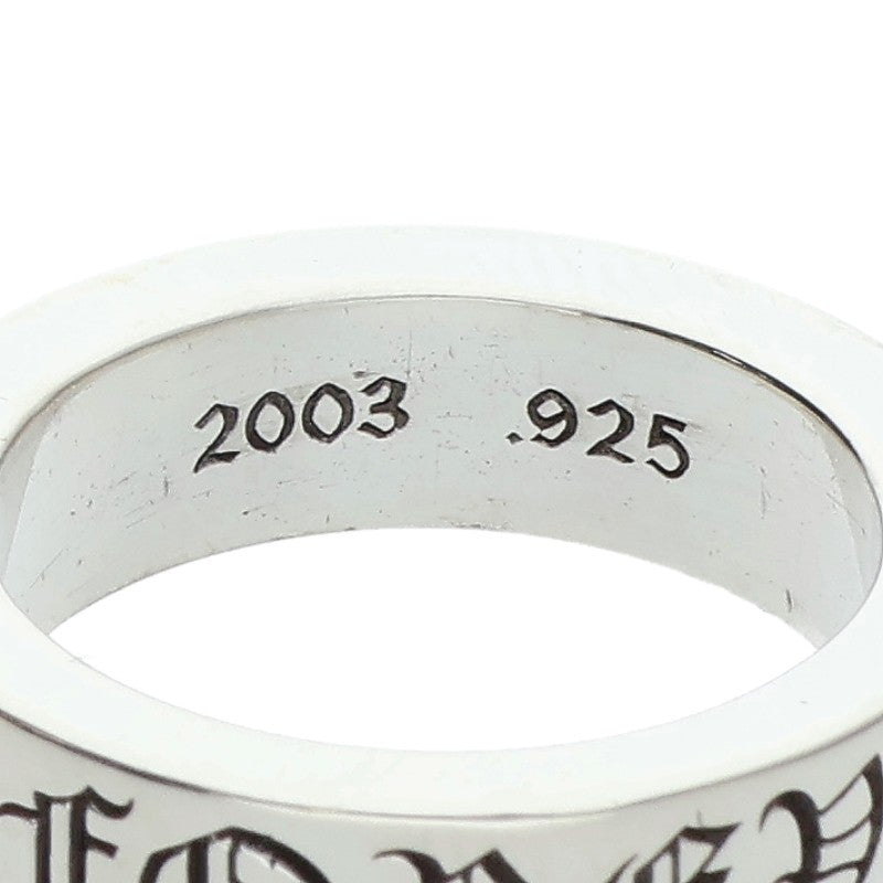 Chrome Hearts 6mm Spacer Forever Silver Ring Size ONE SIZE