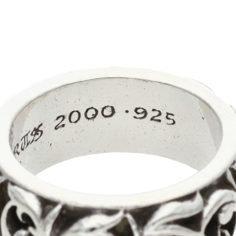Chrome Hearts Eternity Vine Band Silver Ring Size US 6.5