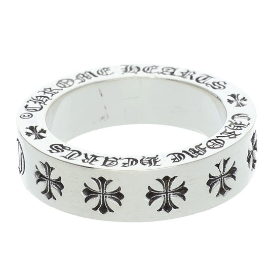 Chrome Hearts 6mm SPACER FOREVER Silver Ring Size ONE SIZE