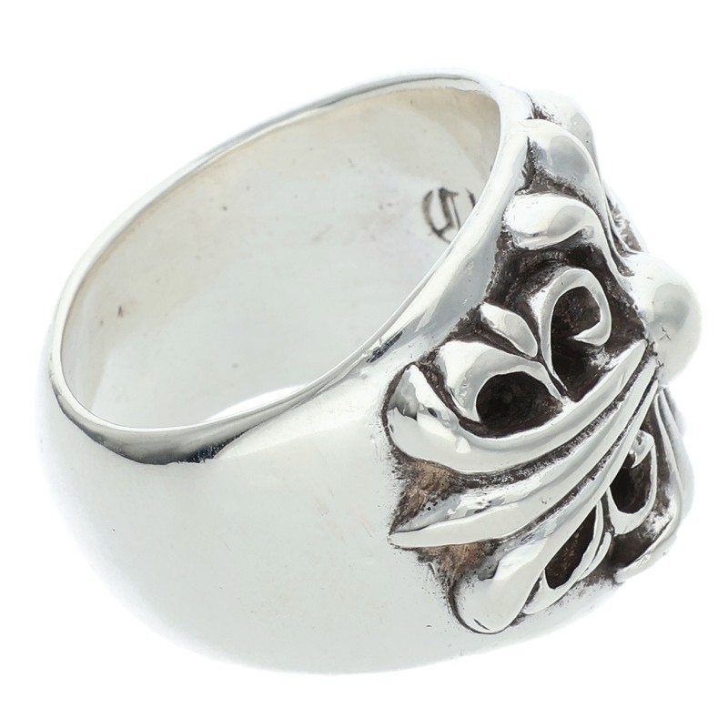 Chrome Hearts KEEPER Sterling Silver Ring Size ONE SIZE