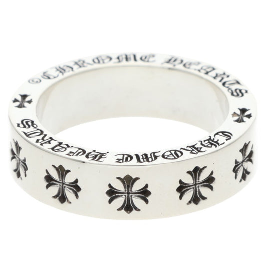 Chrome Hearts 6mm Spacer FOREVER Silver Ring Size ONE SIZE