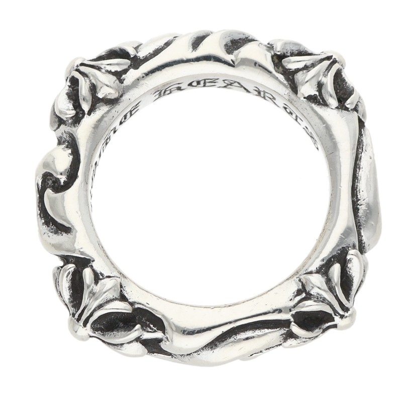 Chrome Hearts SBT BAND 925 Silver Ring Size ONE SIZE
