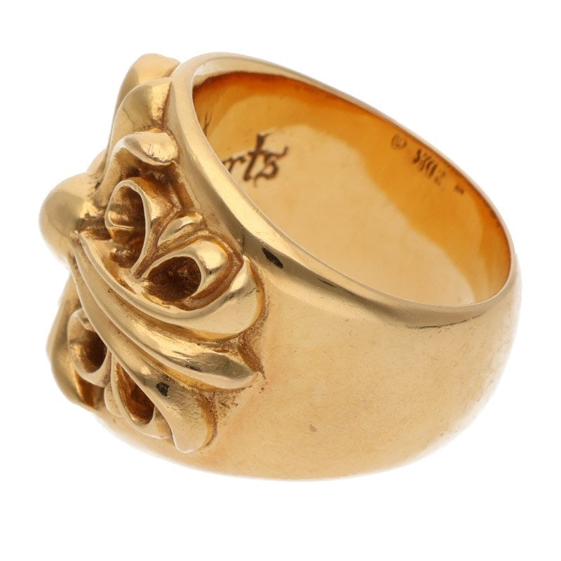 Chrome Hearts 22K Gold Keeper Ring Size ONE SIZE