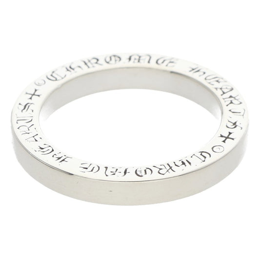 Chrome Hearts 3mm Spacer Plain Silver Ring Size ONE SIZE