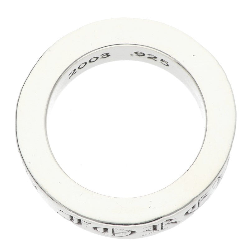 Chrome Hearts 6mm Spacer Forever Silver Ring Size US 5
