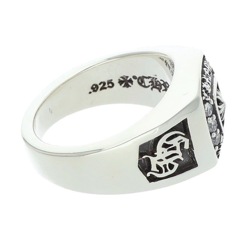 Chrome Hearts SM CHAMPION PAVE Diamond Ring Size ONE SIZE