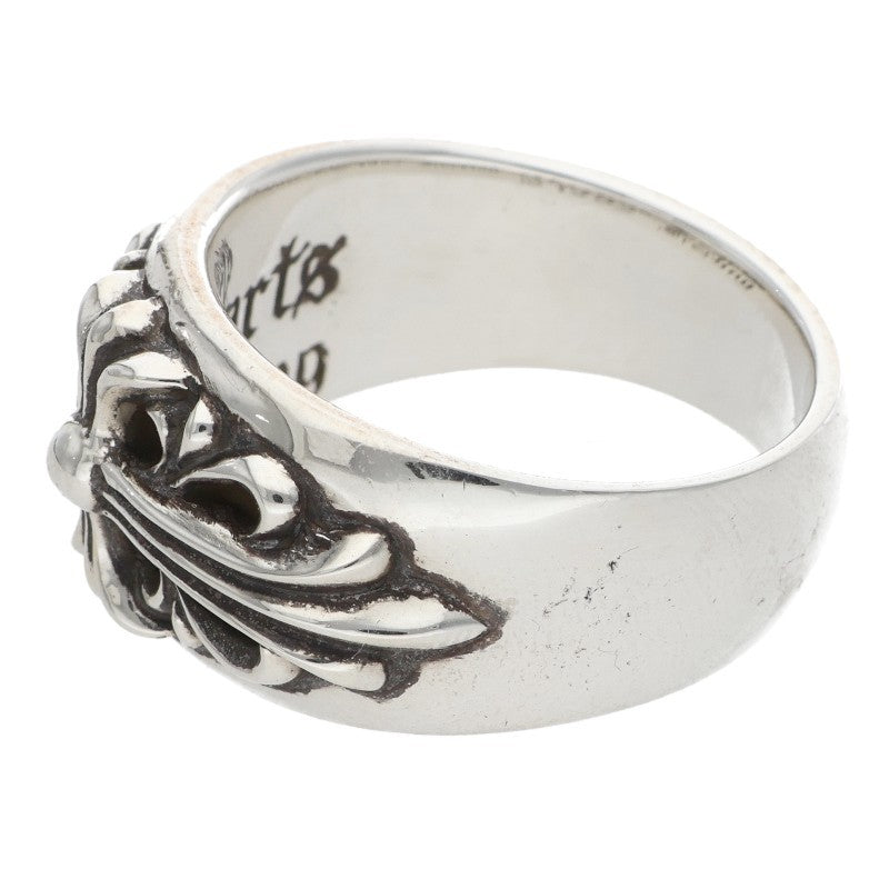 Chrome Hearts FLRL CRS Silver Ring Size ONE SIZE