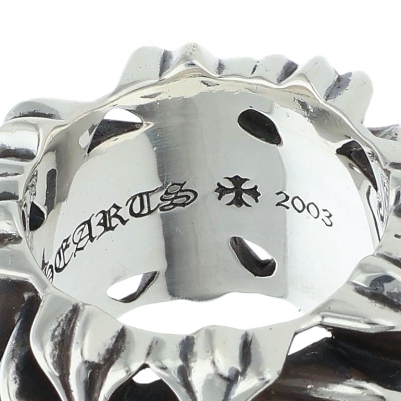 Chrome Hearts Square Cemetery Cross Silver Size ONE SIZE