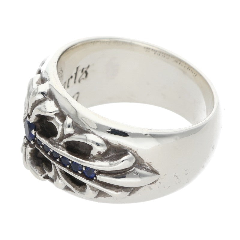Chrome Hearts FLRL CRS P SAP Silver Ring Size JP 19