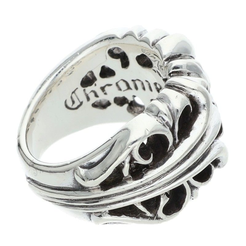 Chrome Hearts K&T Silver Ring Size ONE SIZE