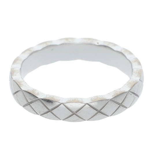 CHANEL Coco Crush K18WG Mini Model Ring Size ONE SIZE