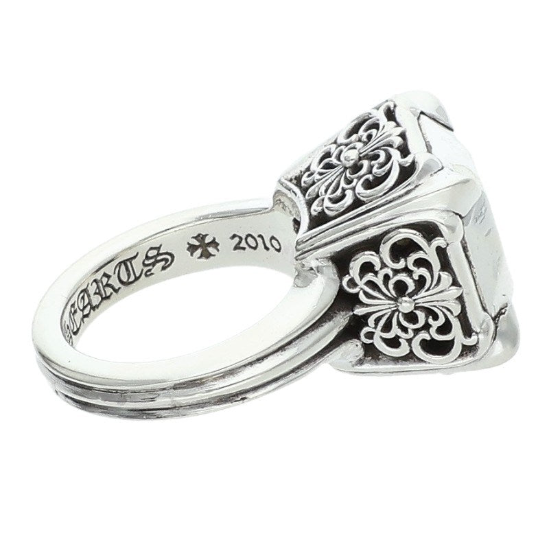 Chrome Hearts COCK TAIL WRAP Butterfly Silver Ring Size 6.5