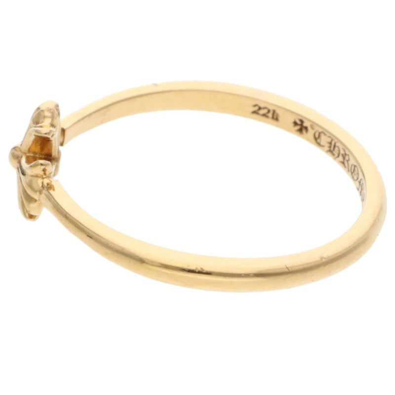 Chrome Hearts 22K Bubblegum CH Plus Gold Ring Size ONE SIZE