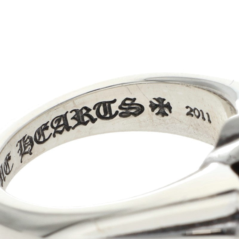 Chrome Hearts Small Cutout Plus Silver Ring Size ONE SIZE