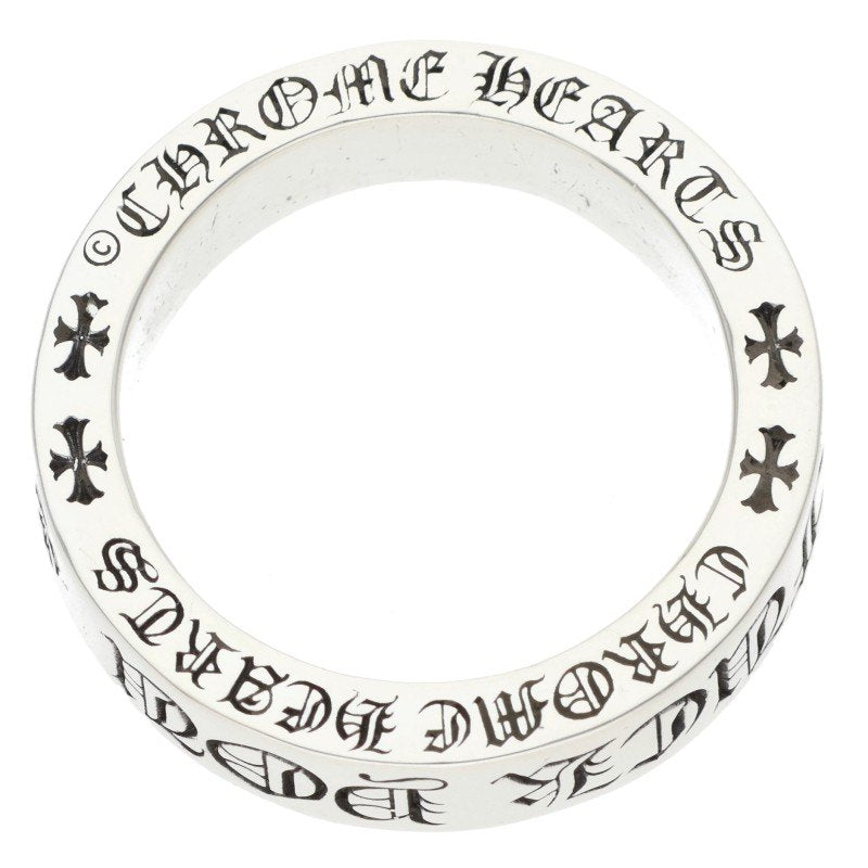 Chrome Hearts 6mm Spacer FUCKYOU Ring 925 Size ONE SIZE