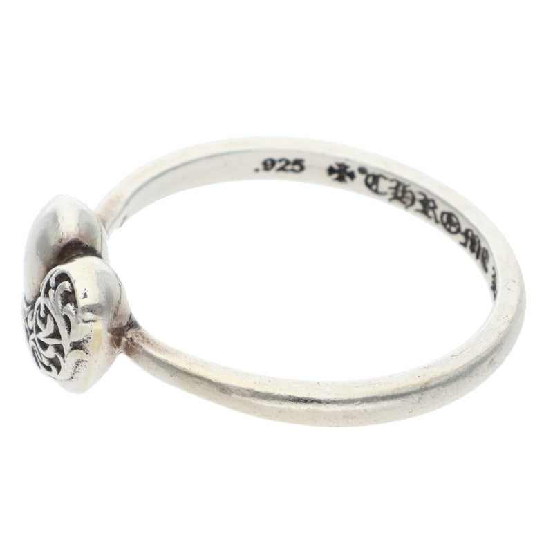 Chrome Hearts Bubblegum Heart Silver Ring Size ONE SIZE