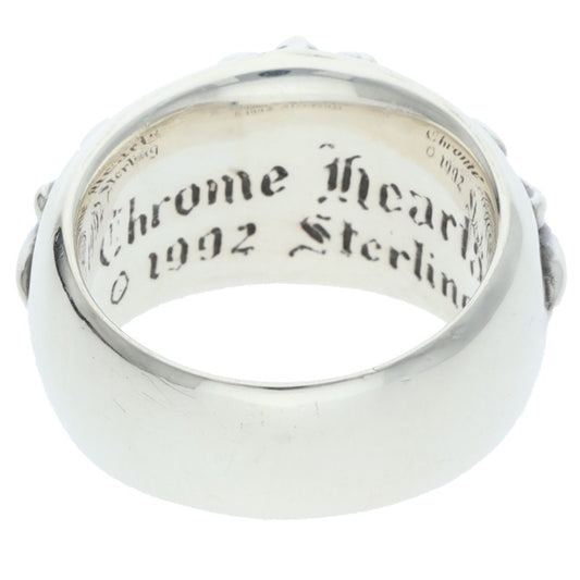Chrome Hearts FLRL CRS Ring Sterling Silver Size ONE SIZE