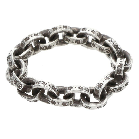 Chrome Hearts PAPER CHAIN RING Silver Ring Size ONE SIZE