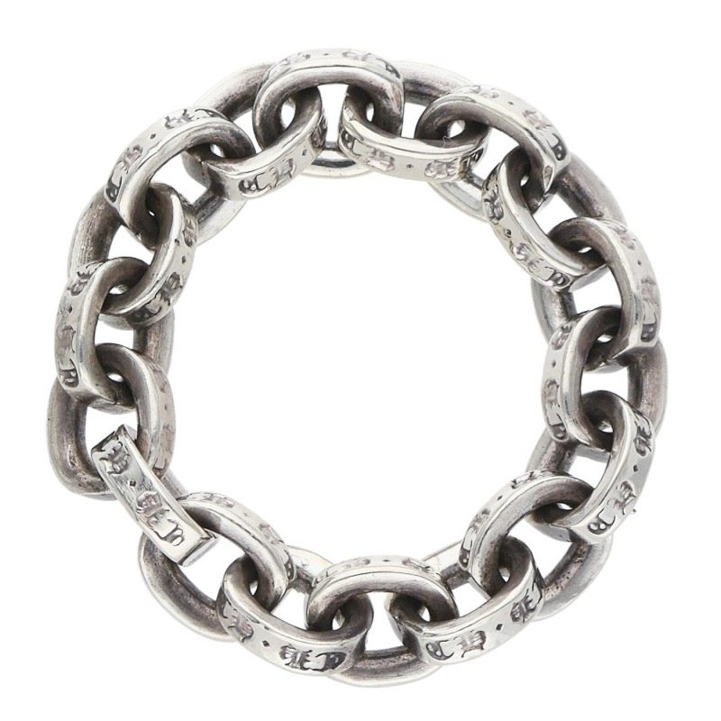 Chrome Hearts PAPER CHAIN RING Silver Size ONE SIZE