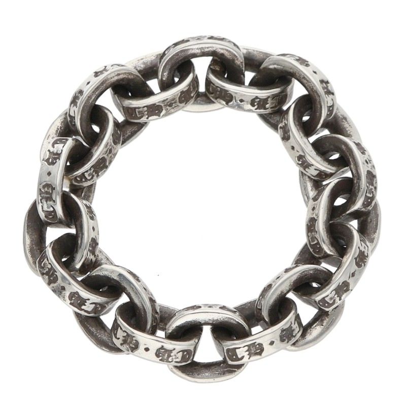 Chrome Hearts PAPER CHAIN RING Silver Size ONE SIZE