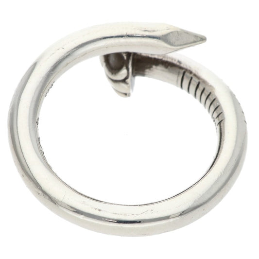 Chrome Hearts NAIL CRSBALL Silver Ring 925 Size ONE SIZE